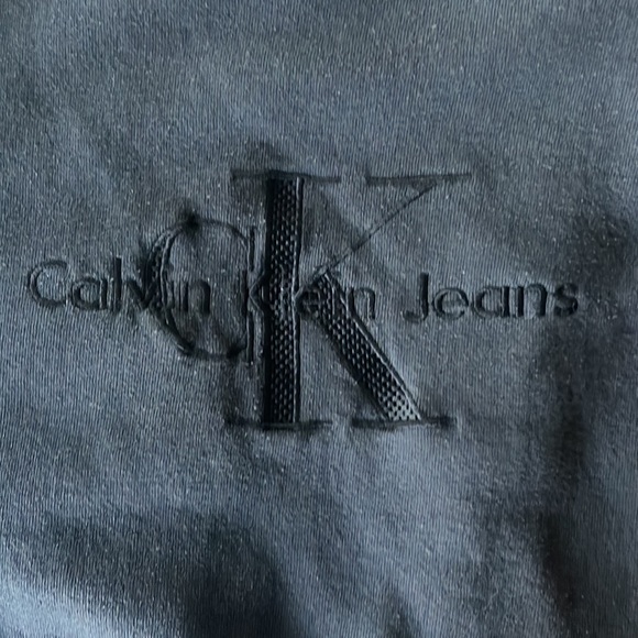 Vintage Calvin Klein Black Crewneck Sweatshirt - Picture 2 of 3